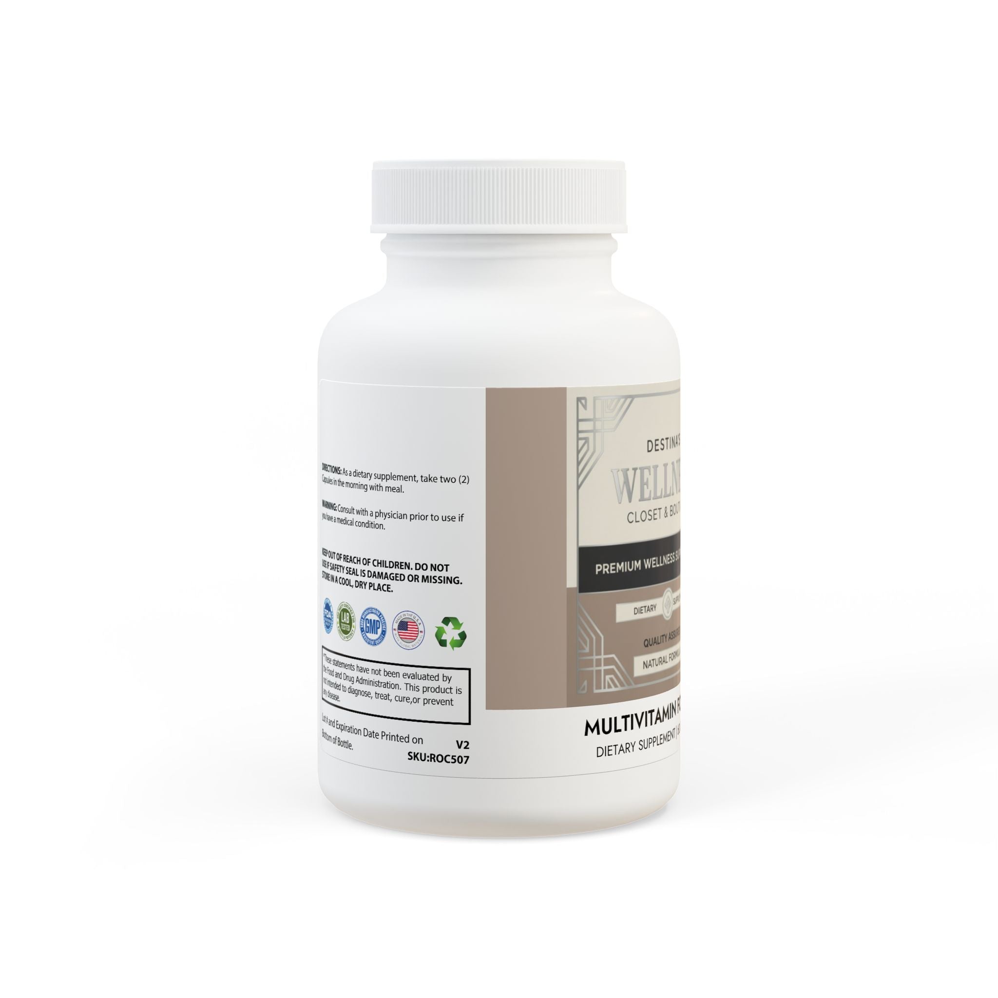 Multivitamin for Men Supplement (60 Capsules)