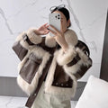 The Signature Leather Fur Coat